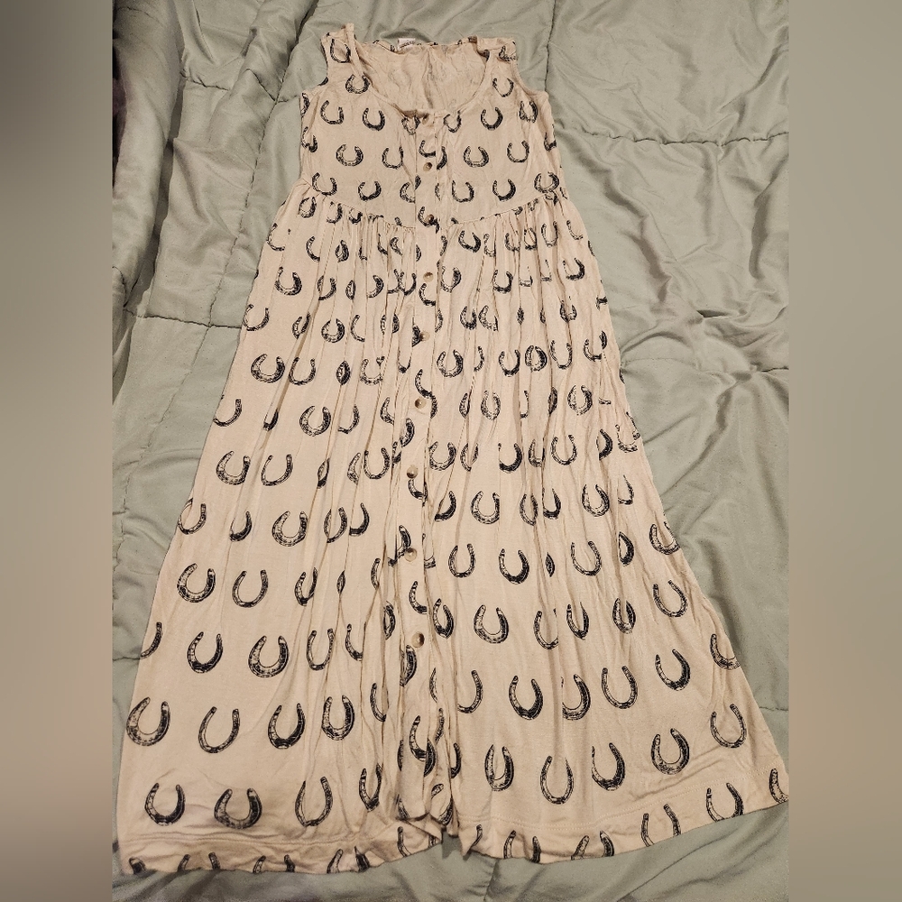 Kate Quinn Womens Sz S Small Horse Shoe Dress